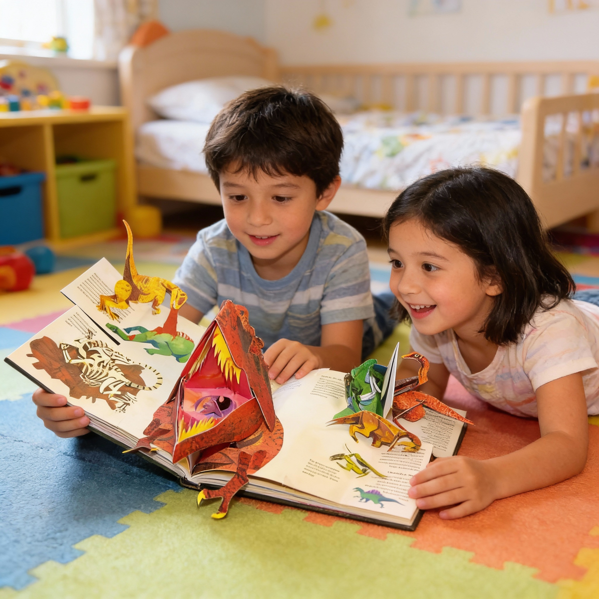 Miroken | 3D Pop-up Book Dinosaurs