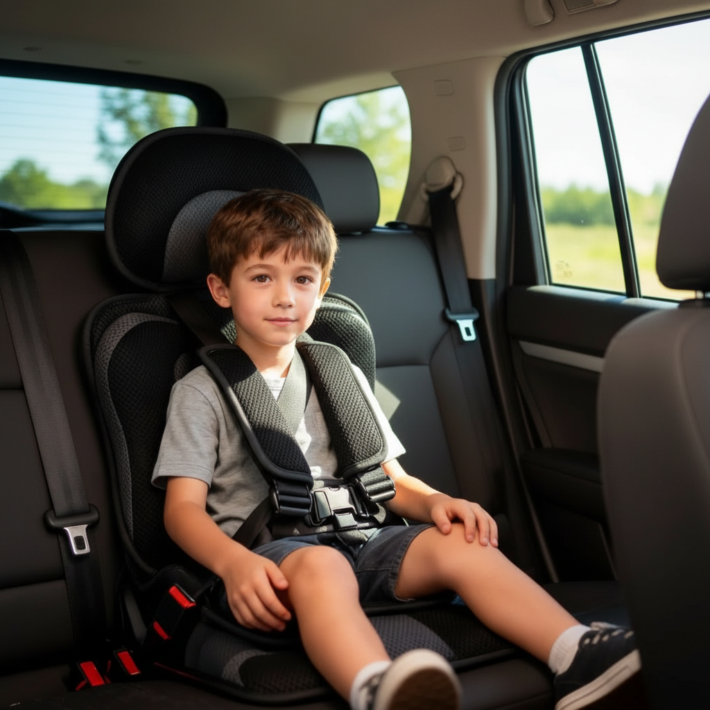 Miroken | Portable & Foldable Child Car Booster Seat