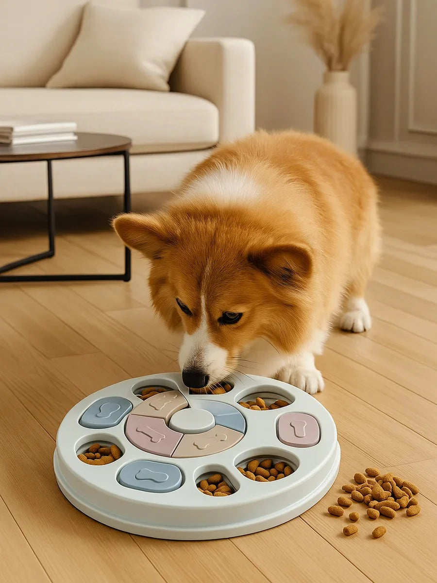 Slow Feeder Puzzle Bowl