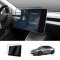 16" Front & Rear 9H Tempered Glass Screen Protector for Tesla Model Y Juniper 2026+