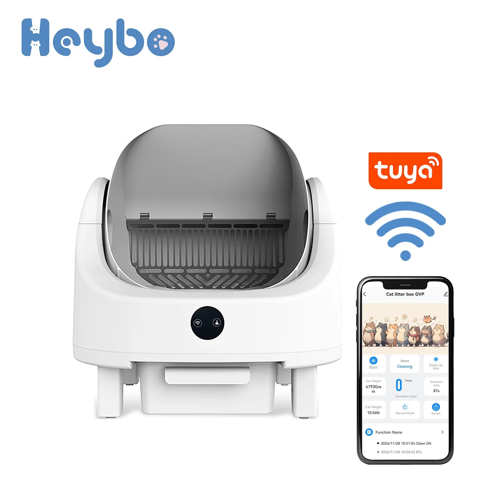 Miroken HEYBO Smart App Cat Litter Box