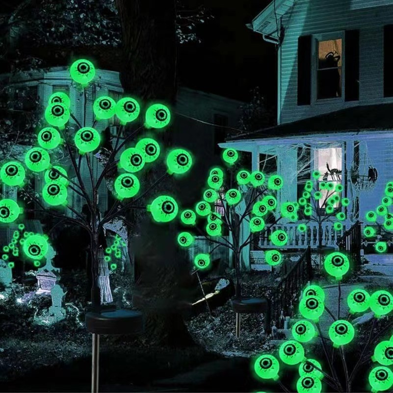 Solar Pumpkin Lights Light Up Your Halloween Yard