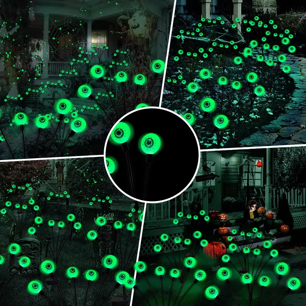 Solar Pumpkin Lights Light Up Your Halloween Yard