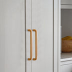 Scandinavian Solid Wood Cabinet Handles