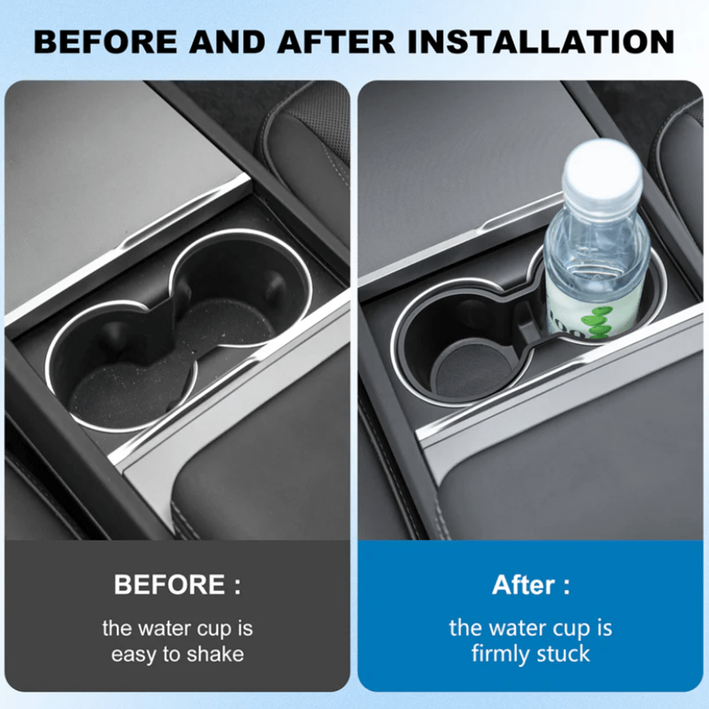 Cup Holder Insert for Tesla Model Y Juniper 2025+