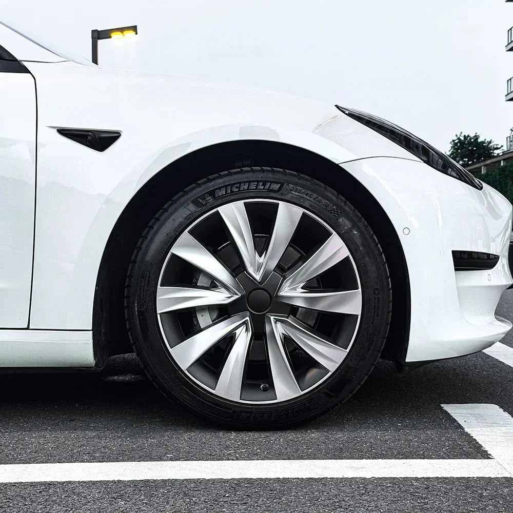 Replacement Helix 2.0 Style Wheels Cover Hubcap for Tesla Model 3 2017–2023 18'' Aero Wheels (1 or 2 PCS)