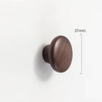Soft Modern Solid Wood Curved Arch Cabinet Pulls