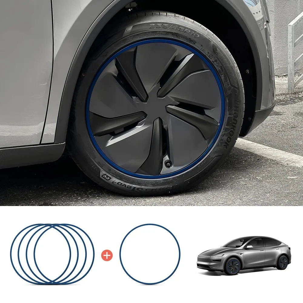 19'' Crossflow Aluminum Alloy Wheel Rim Protectors for Tesla Model Y Juniper 2025+