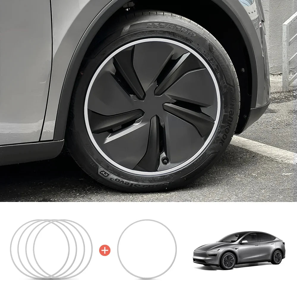 19'' Crossflow Aluminum Alloy Wheel Rim Protectors for Tesla Model Y Juniper 2025+