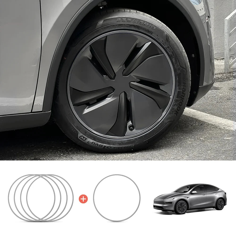 19'' Crossflow Aluminum Alloy Wheel Rim Protectors for Tesla Model Y Juniper 2025+