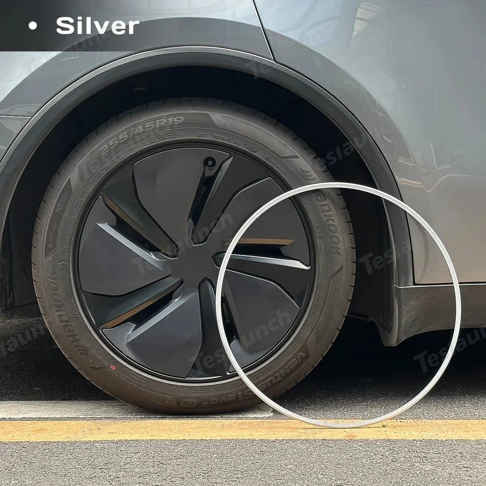 19'' Crossflow Aluminum Alloy Wheel Rim Protectors for Tesla Model Y Juniper 2025+