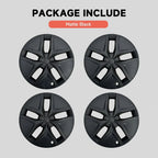 19'' Crossflow Full-Cover Hubcaps Wheel Covers – Arachnid 2.0 Style for Tesla Model Y Juniper 2025+ (Set of 4)