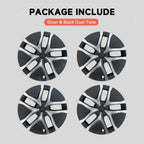 19'' Crossflow Full-Cover Hubcaps Wheel Covers – Arachnid 2.0 Style for Tesla Model Y Juniper 2025+ (Set of 4)
