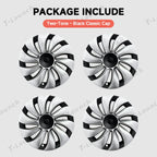 19'' Crossflow Hubcaps Wheel Covers – Spiral Spoke Style for Tesla Model Y Juniper 2025+ (Set of 4)
