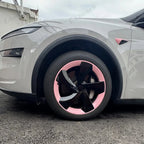 19'' Crossflow Hubcaps Wheel Covers – Twist Spoke Style for Tesla Model Y Juniper 2025+ (Set of 4)