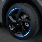 19'' Crossflow Hubcaps Wheel Covers – Twist Spoke Style for Tesla Model Y Juniper 2025+ (Set of 4)
