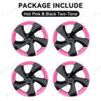 19'' Crossflow Hubcaps Wheel Covers – Twist Spoke Style for Tesla Model Y Juniper 2025+ (Set of 4)