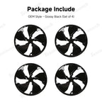 19'' Crossflow Wheel Cover Hubcaps for Tesla Model Y Juniper 2025+ – OEM Styles (Set of 4)