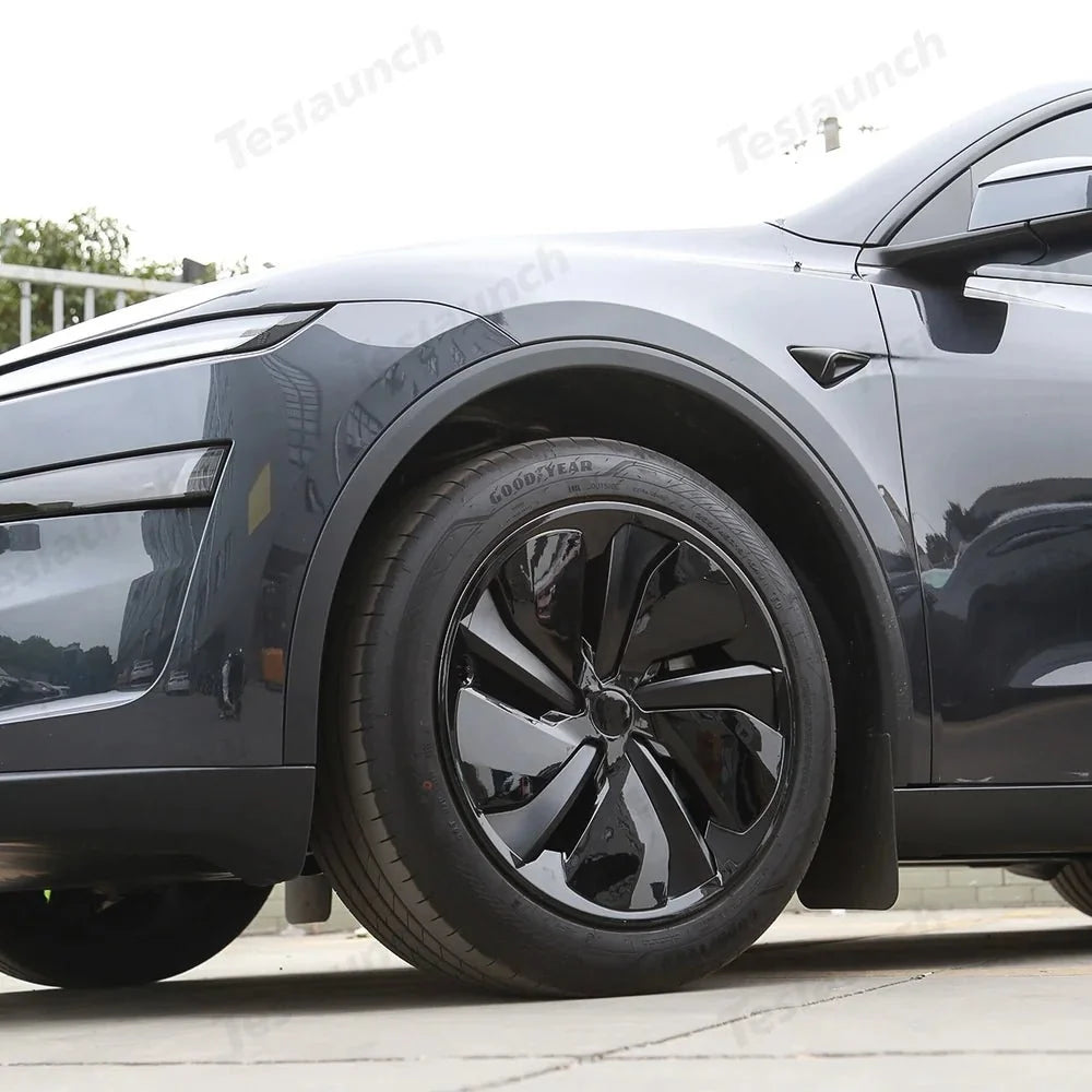 19'' Crossflow Wheel Cover Hubcaps for Tesla Model Y Juniper 2025+ – OEM Styles (Set of 4)