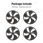 19'' Crossflow Wheel Cover Hubcaps for Tesla Model Y Juniper 2025+ – OEM Styles (Set of 4)