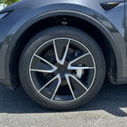 19'' Crossflow Wheel Cover Hubcaps for Tesla Model Y Juniper 2025+(4PCS)- Inspired by the Model 3 Highland Performance