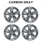 19'' Crossflow Wheel Cover Hubcaps for Tesla Model Y Juniper 2025+(4PCS)- Inspired by the Model 3 Highland Performance