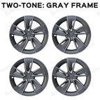 19'' Crossflow Wheel Cover Hubcaps for Tesla Model Y Juniper 2025+(4PCS)- Inspired by the Model 3 Highland Performance