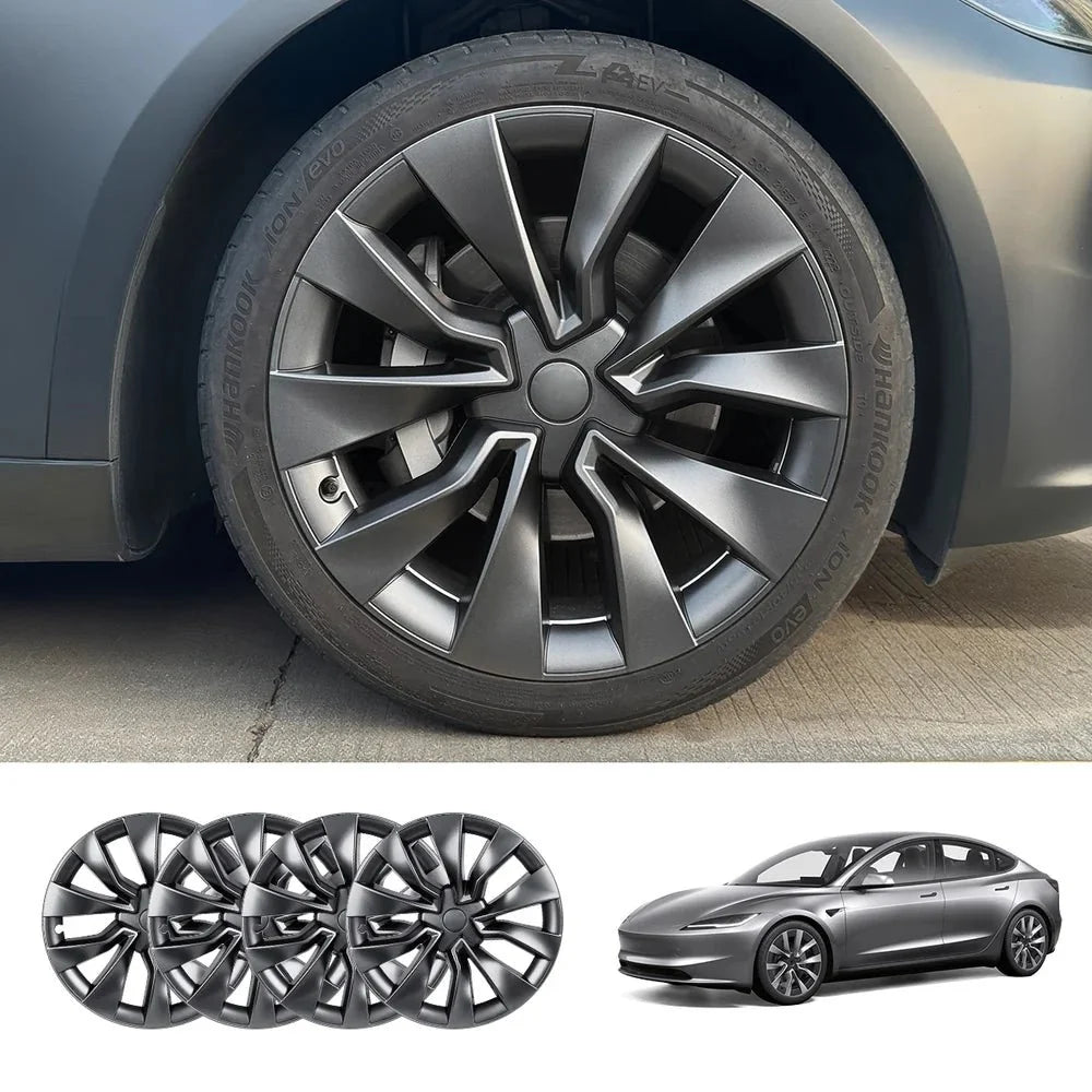 19'' Nova Hubcaps Wheel Covers – OEM Style for Tesla Model 3 Highland 2024+