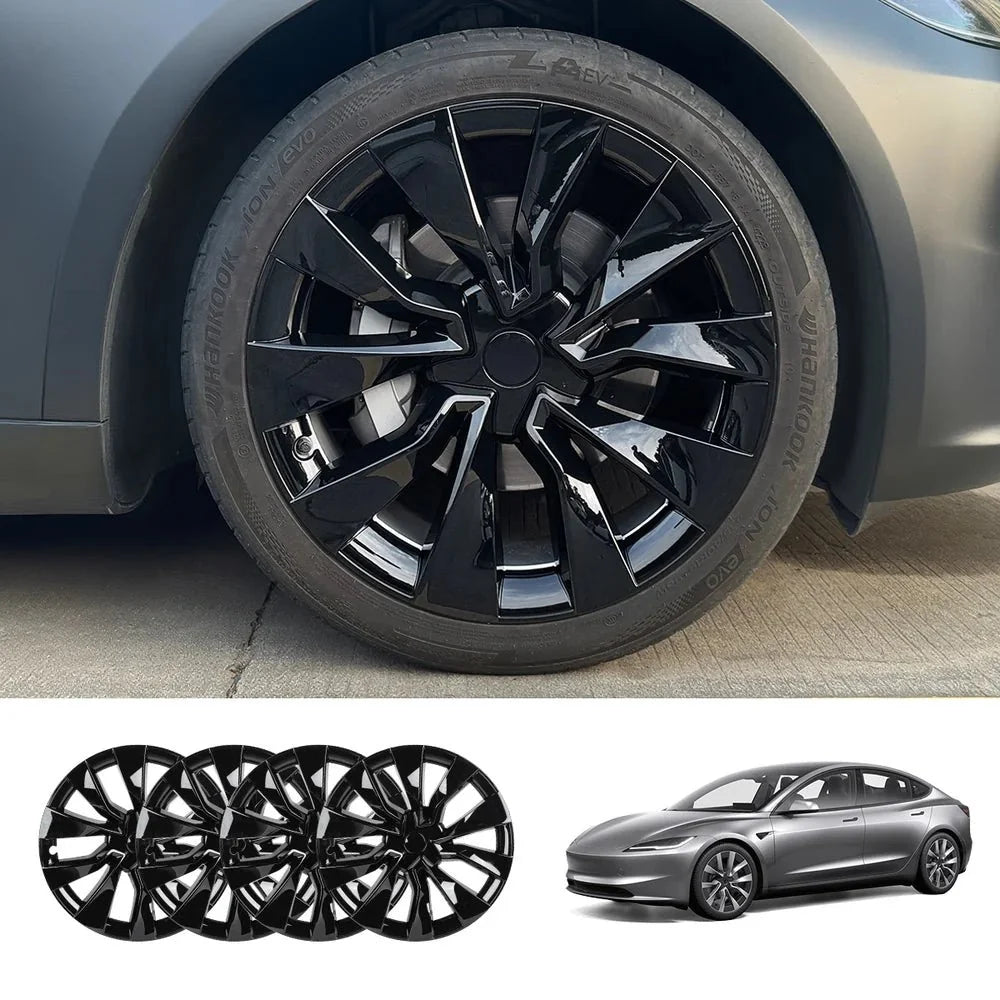 19'' Nova Hubcaps Wheel Covers – OEM Style for Tesla Model 3 Highland 2024+