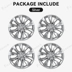 19'' Nova Hubcaps Wheel Covers – OEM Style for Tesla Model 3 Highland 2024+