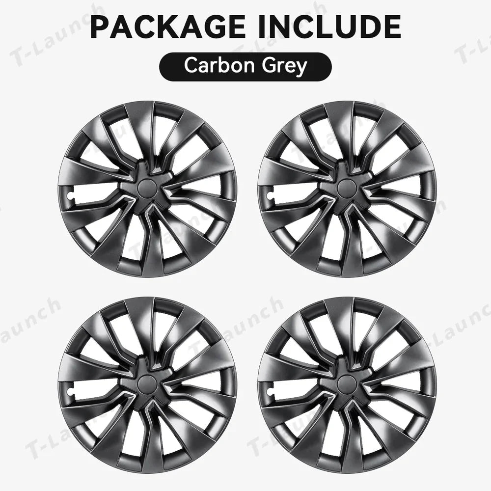 19'' Nova Hubcaps Wheel Covers – OEM Style for Tesla Model 3 Highland 2024+
