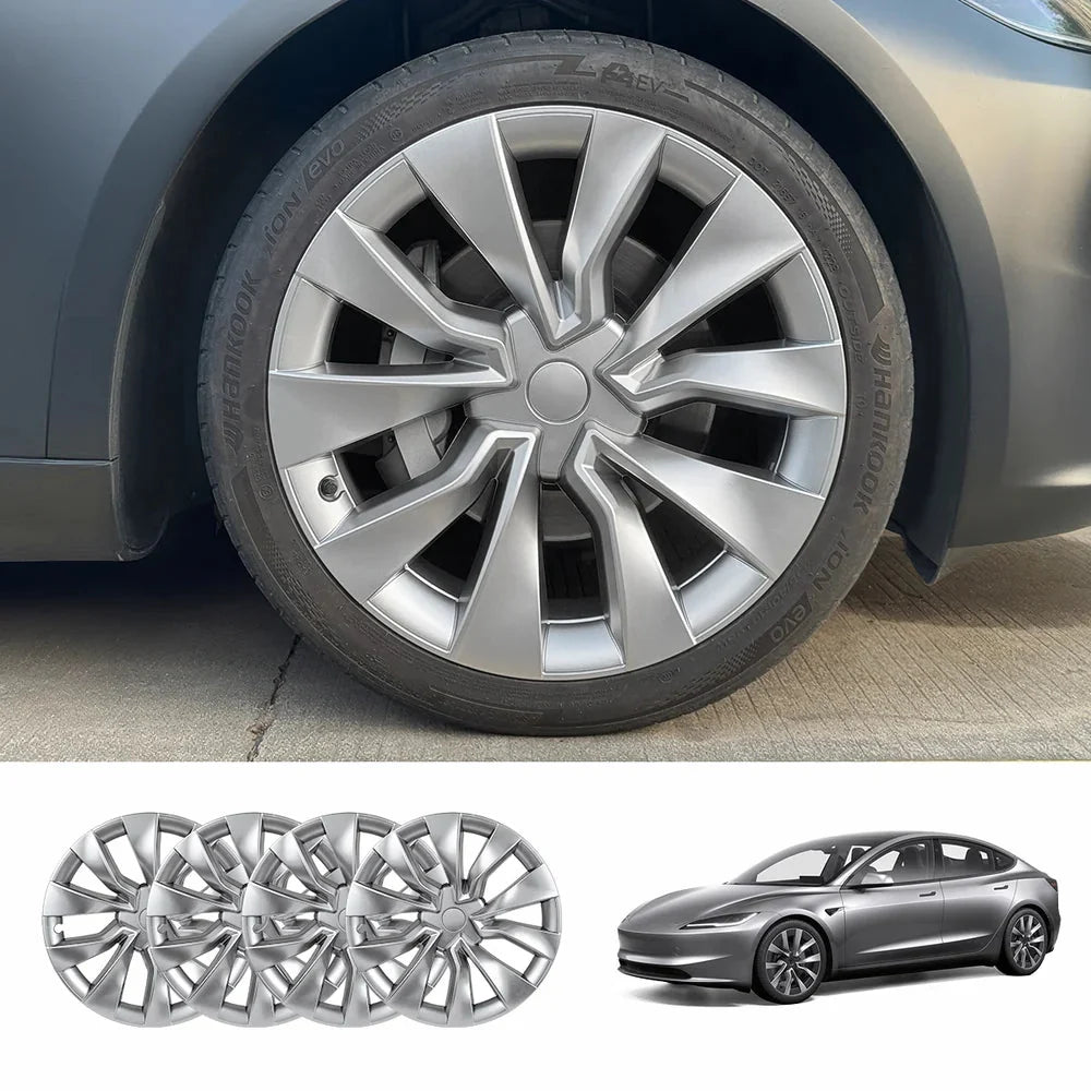 19'' Nova Hubcaps Wheel Covers – OEM Style for Tesla Model 3 Highland 2024+