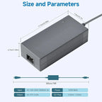 195W Replacement AC Power Adapter (57V 3.42A) for Starlink Gen 3