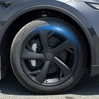 1Replacement Spoke Style Wheels Cover Hubcap for Tesla 2025+ Model Y Juniper 19'' Crossflow Wheels (1 PC)