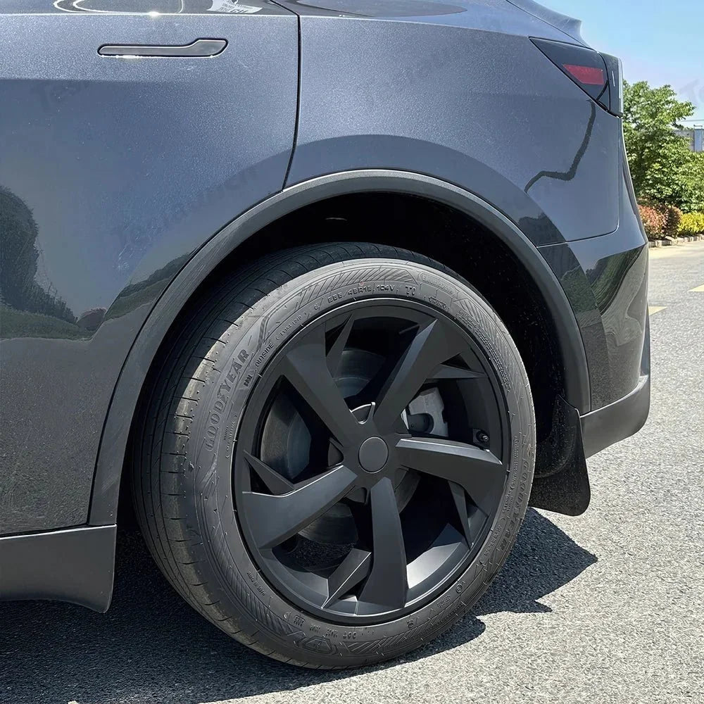 1Replacement Spoke Style Wheels Cover Hubcap for Tesla 2025+ Model Y Juniper 19'' Crossflow Wheels (1 PC)