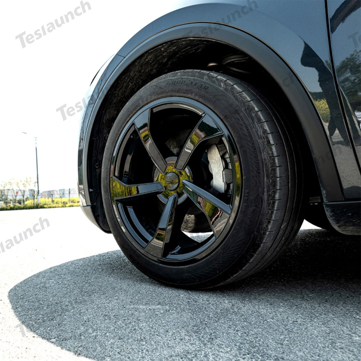 19''Crossflow Wheels Cover Hubcaps for Tesla Model Y Juniper 2025+（4 PCS）