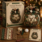 DIY Christmas Patchwork Ornament Kit