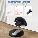 Elegant Magnetic Doorstop Made of Stainless Steel | DoorGuard