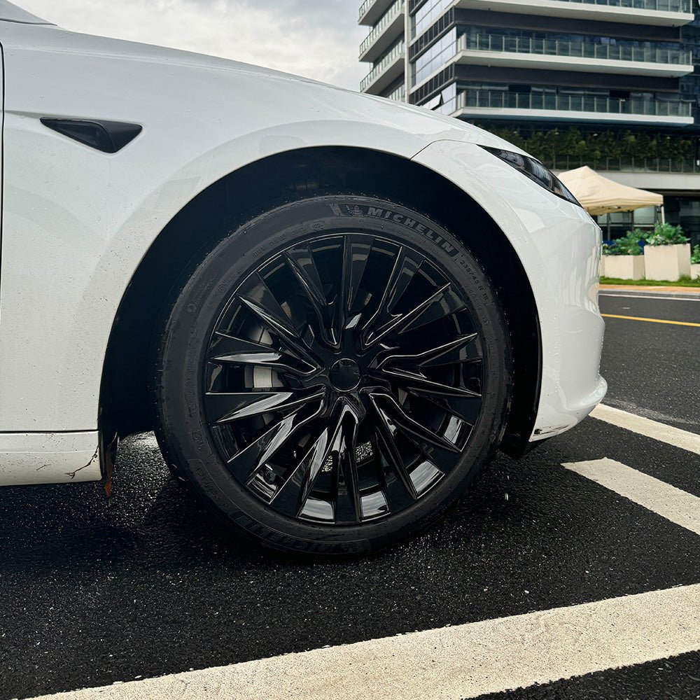Replacement Nova Style Wheel Hubcap for Tesla 2024+ Model 3 Highland 18'' Photon Wheels (1 PC)