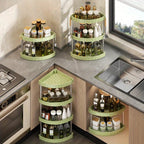 Bathroom Space-Saver Corner Organizer Rack
