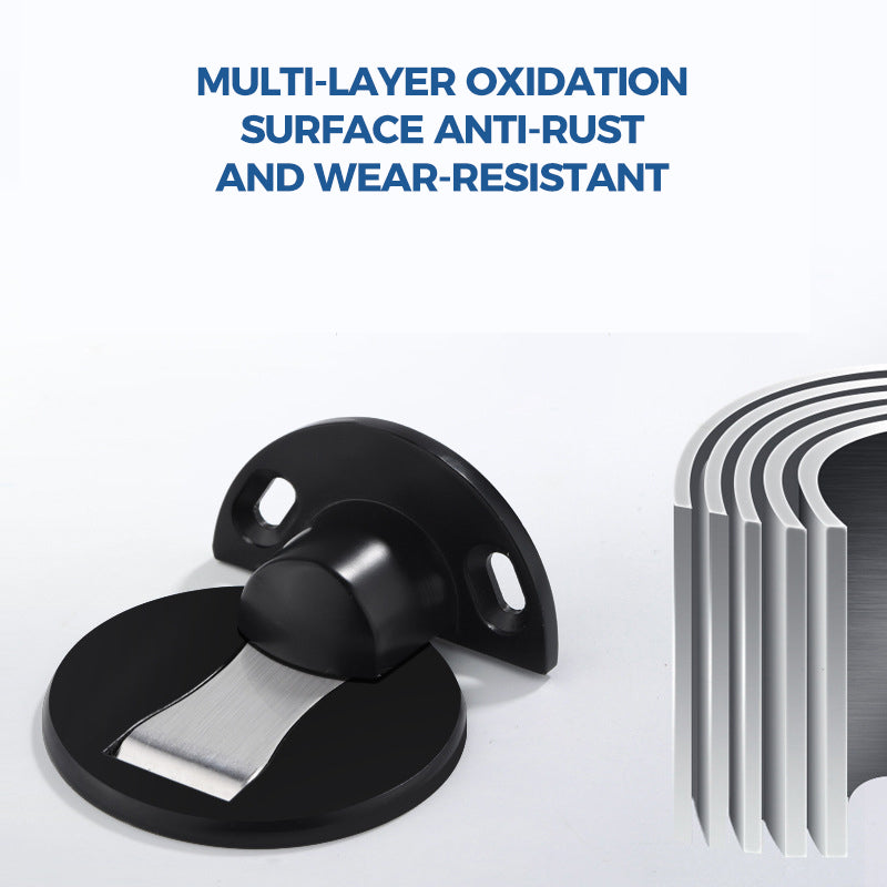 Elegant Magnetic Doorstop Made of Stainless Steel | DoorGuard