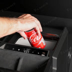 Cybertruck Center Console Floor Refrigerator-T-Launch Cyberfreezer