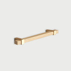 Architectural Square Walnut Wood Cabinet Pulls