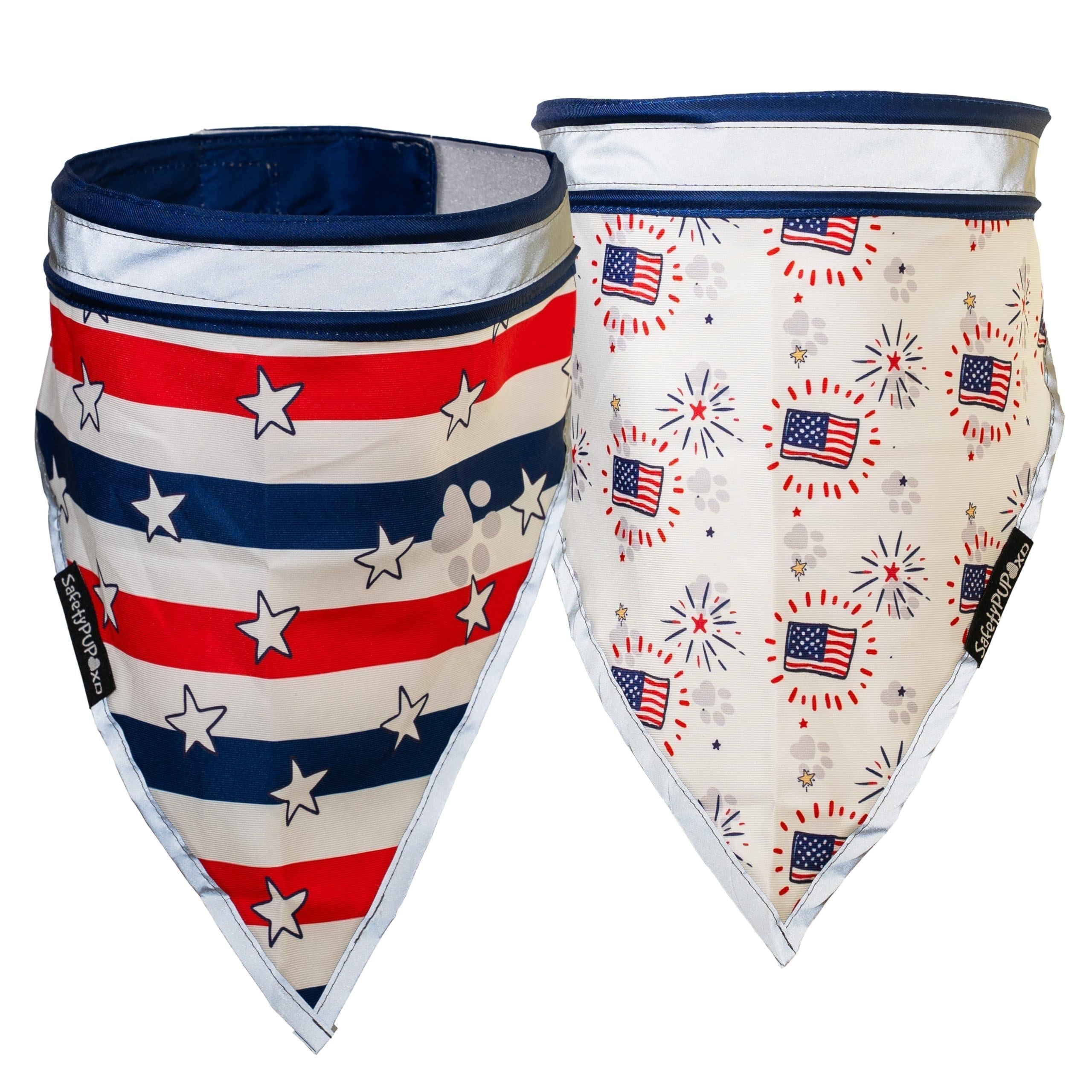 Reflective Pet Bandana 2-Pack, Medium