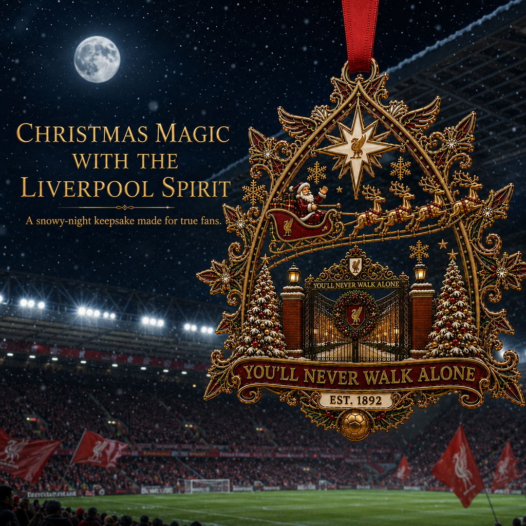 YOU’LL NEVER WALK ALONE Christmas Gate Keepsake Ornament