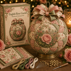 Garden & Birds Patchwork Ornament DIY Kit
