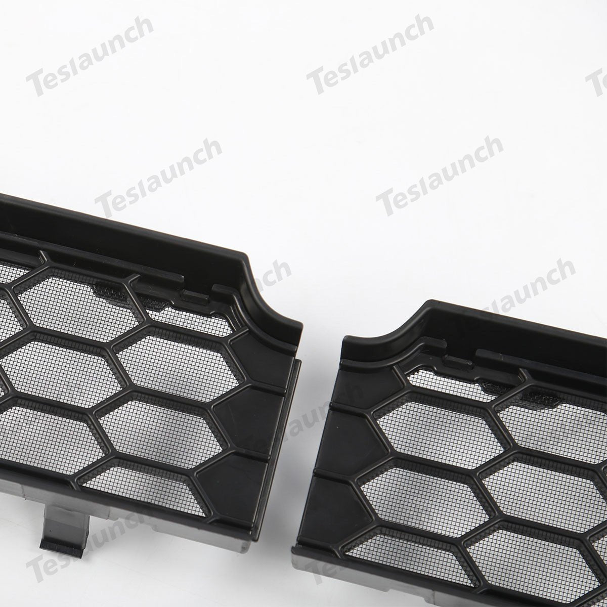 Split Front Bumper Protective Mesh Grill Panel for Tesla Model Y Juniper 2025+