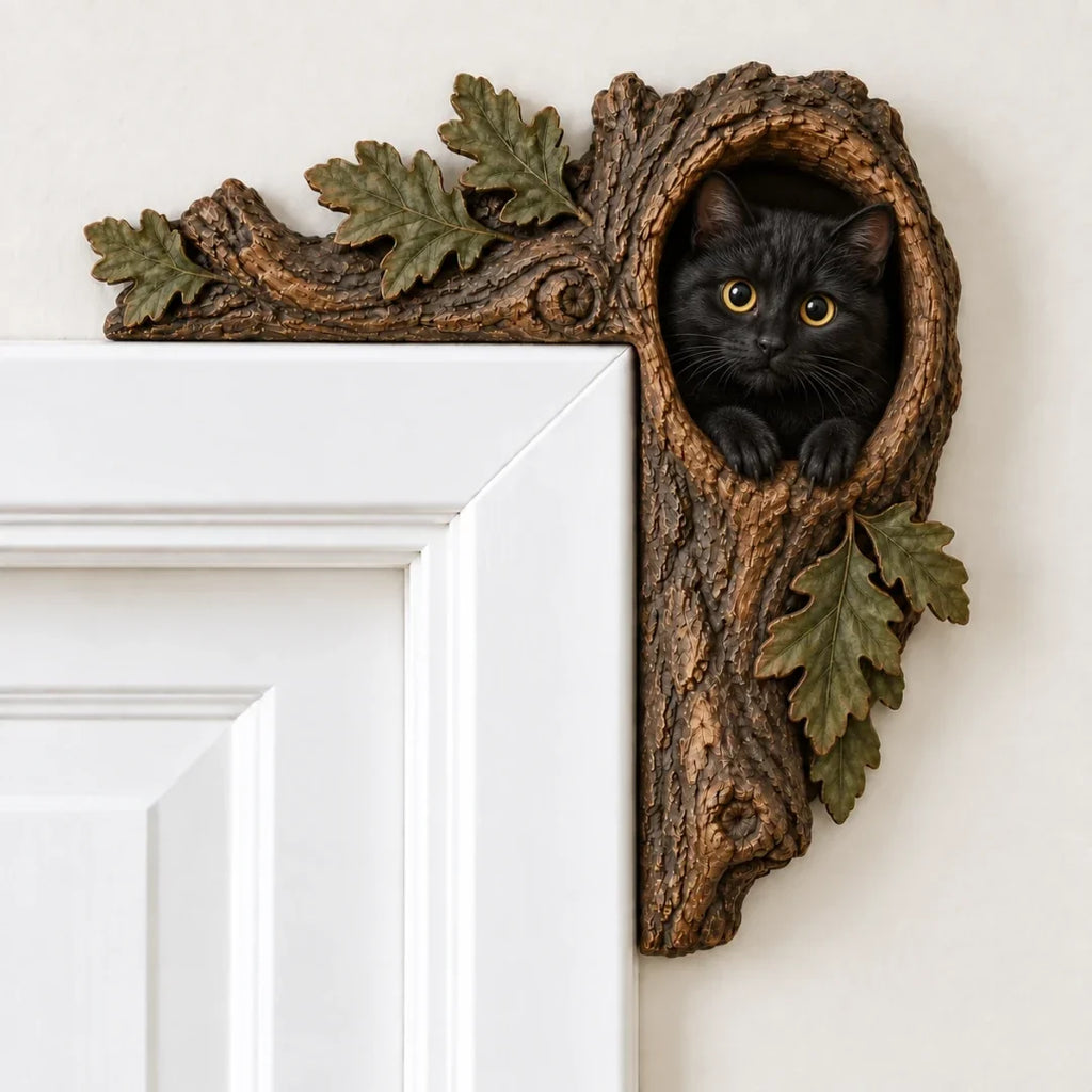 Woodland Animal Door Corner Decor