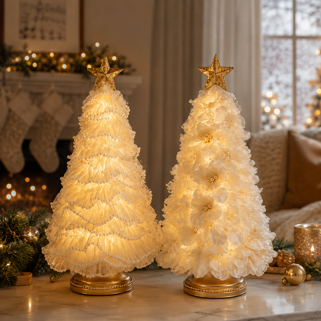 DIY Lighted Christmas Tree Craft Kit