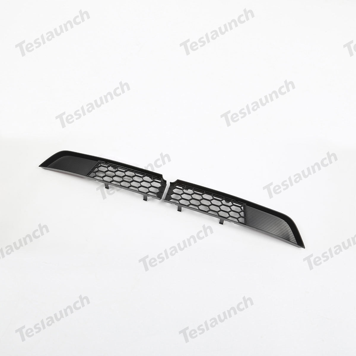 Split Front Bumper Protective Mesh Grill Panel for Tesla Model Y Juniper 2025+